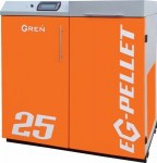 EG pellet boilers 8-80 kW (self-cleaning)