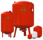 Expansion tanks for heating and domestic water