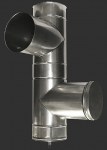 RGJ stainless steel chimney, OVAL AND ROUND