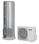 Domestic water heaters with heat pump