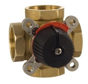 4-way valve 15 - Rp 1/2 ”, Kvs 2,5