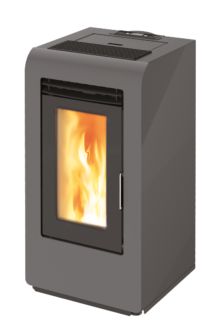 Cayenne air-fired pellet fireplace