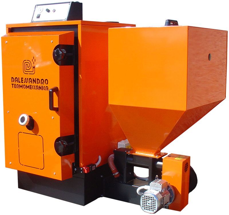 D'Alessandro CS Small pellet boiler 80 kW