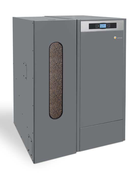 Pellet boiler Domusa BioClass NG 10 (2,9–10,1 kW)