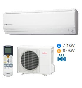 Fujitsu ASYG24LFCC / AOYG24LFCC air-to-air heat pump