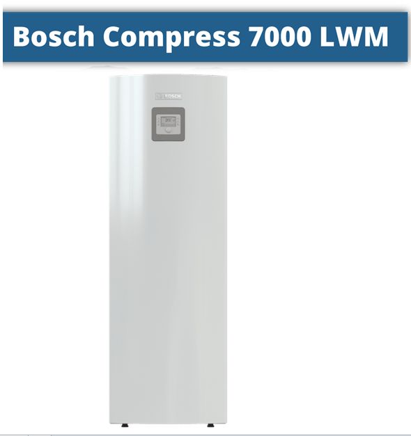INVERTER bergvarmepumpe BOSCH Compress 7000 LW 3-12 kW