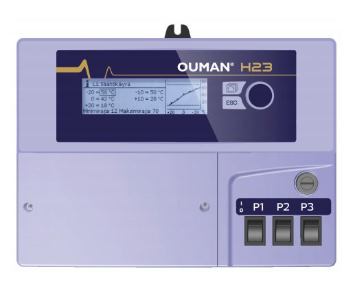 OUMAN H-23 varmeregulator