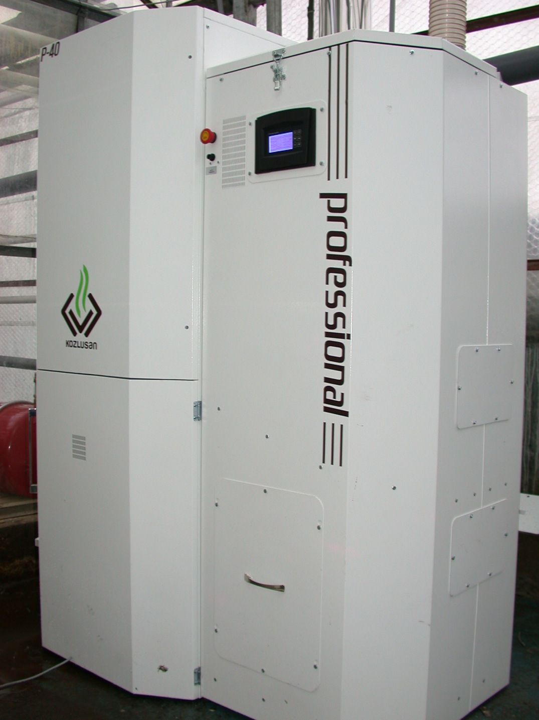 Drivpillefyr 40 kW