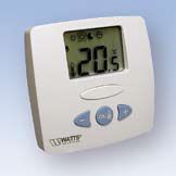 Wireless room thermostat LCD