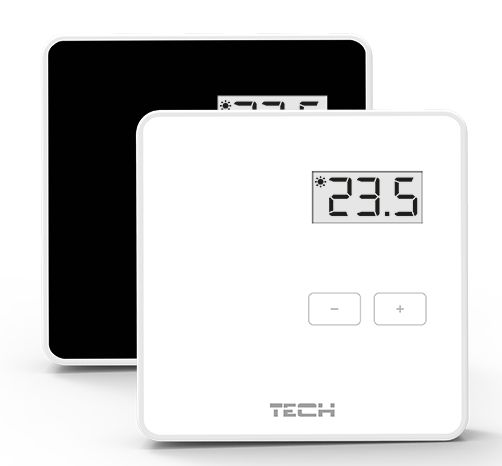 Kambario termostatas Tech EU-294 v1 su laidu