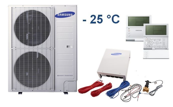 Тепловой насос воздух-вода Samsung EHS Mono Gen5 мощностью 12 кВт