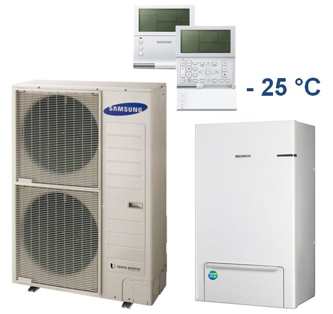 Samsung EHS Split Gen5 luft-til-vann varmepumpe 12 kW