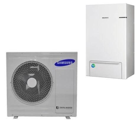 Samsung EHS Split TDM PLUS Gen5 luft-till-vatten värmepump 4,4 kW