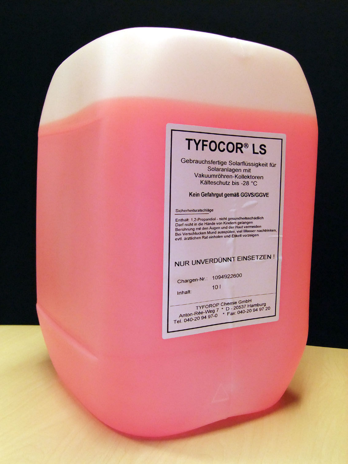 TYFOCOR LS heat transfer fluid 10 l