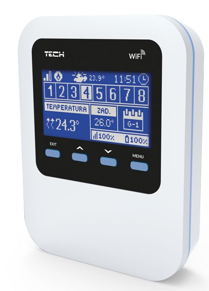 Central panel WiFi 8S
