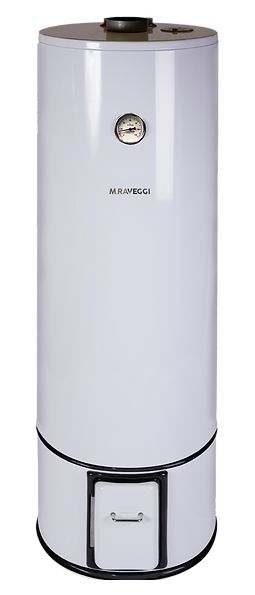 Domestic water heater with wood heating LA 80 l