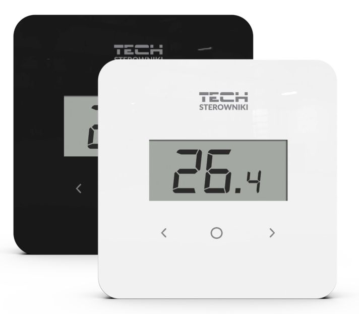 Bezvadu telpas termostats Tech EU-R-8b PLUS