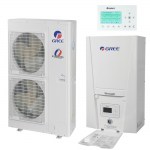 Gree Versati II + luft-til-vand varmepumpe 14 kW