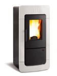 Central heating pellet fireplace Diadema Idro